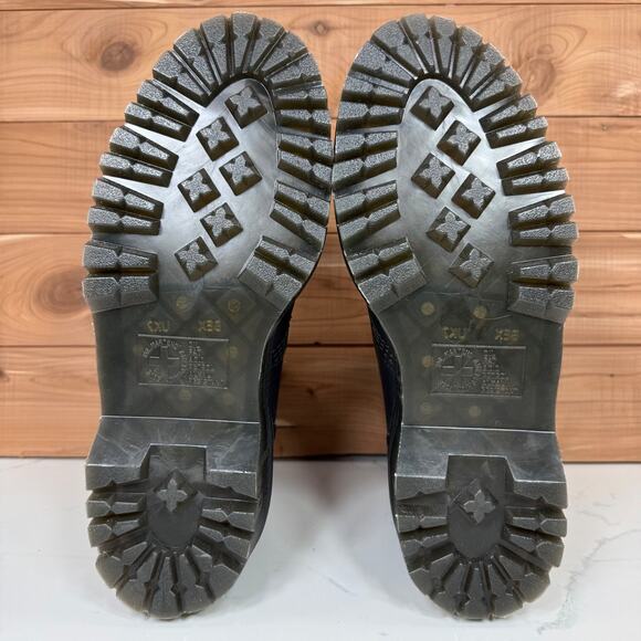 Dr Martens Women's Jetta Zipped Sendal Leather Platform Boots Black size 9 - Picture 7 of 15